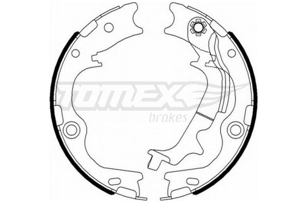TOMEX Brakes Bremsbackensatz